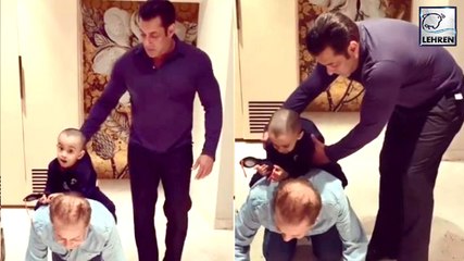 Salman & Salim Khan's Adorable Video With Ahil Will Surely Warm Your Hearts