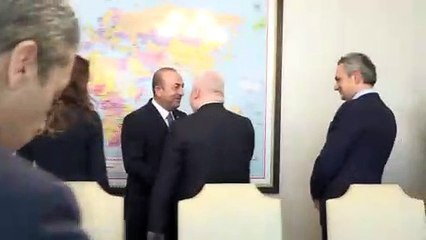 Dışişleri Bakanı Çavuşoğlu, ATC Yönetim Kurulu Başkanı Jones'u kabul etti - ANKARA