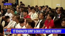 1st Rehabinasyon Summit sa Davao City, naging matagumpay