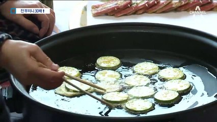 전 부치니 초미세먼지 30배…“환기 시키기도 겁나”