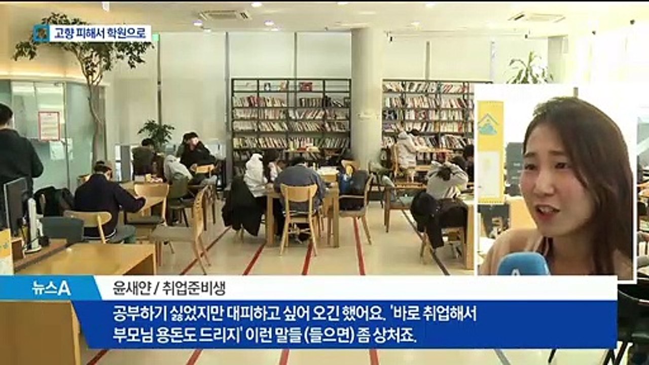 “취업 못 해서”…시골 대신 ‘명절 대피소’ 갑니다