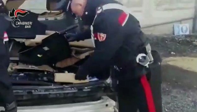 Andria (BT). Scoperta base per il riciclaggio di auto rubate nel nord barese e nella Murgia . Due arresti dei Carabinieri.
