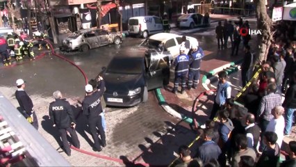 Şanlıurfa'da trafo patladı: Araçlar ve mahalle alevlere teslim oldu