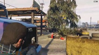 GTA V - Sheriff/FIB/Police Raid on Lost MC Outpost