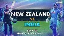Ind vs NZ 5th ODI Highlights 2019 full match | Falls of wickets | Pandya batting
