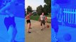 Un Papy joue au basket avec un jeune et bluffe tout le monde