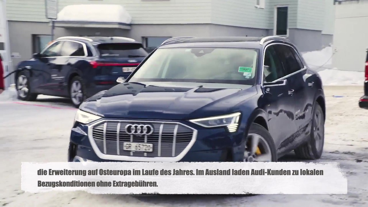Audi e-tron Charging Service geht ans Netz