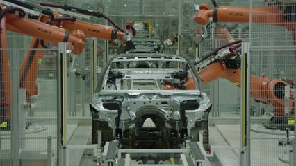 Production of BMW 5 Series - Body Shop