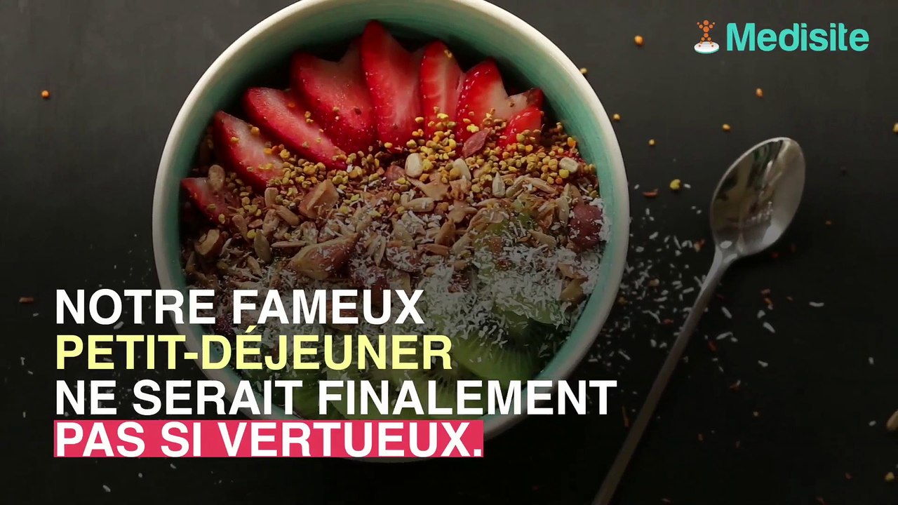 Petit-déjeuner : peut-être pas si bon pour la ligne