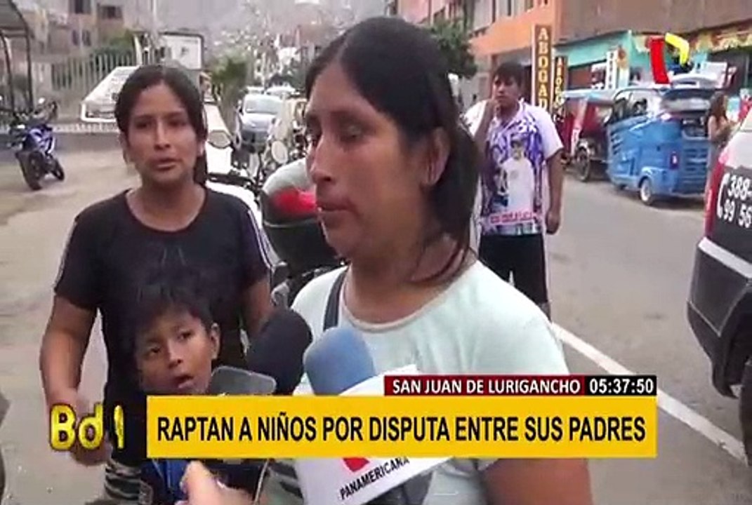 San Juan de Lurigancho: raptan a dos niños por disputa entre sus padres