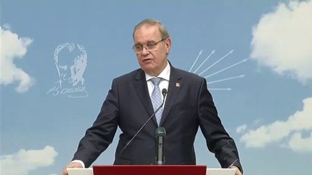 Faik Öztrak / Basın Toplantısı / 4 Şubat 2019 / CHP MYK