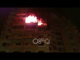 Ora News -Durrës, dysheku elektrik djeg apartamentin në katin e shtatë, banorët e pallatit në panik