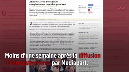 Benalla : plainte pour atteinte à la vie privée contre Mediapart