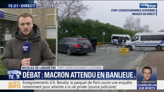 Grand débat: Emmanuel Macron est attendu à Évry-Courcouronnes