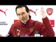 Unai Emery Full Pre-Match Press Conference - Manchester City v Arsenal - Premier League