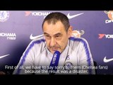 Maurizio Sarri Apologises To Chelsea Fans Over 'Disaster' Against Bournemouth