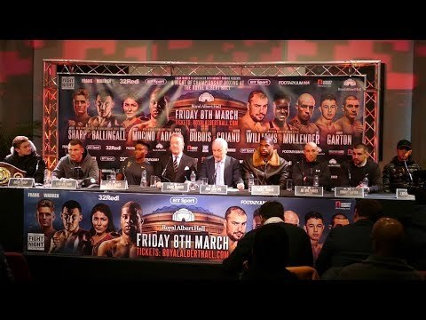 Nicola Adams & Daniel Dubois Royal Albert Hall | FULL PRESS CONFERENCE