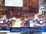 Comité de ética forma parte de las reformas a la Ley de Función Legislativa