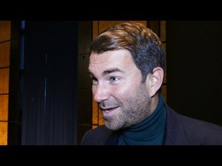 Eddie Hearn EXCLUSIVE: Espinoza FEARS DAZN, maybe ON TEQUILA; love it when WARREN RANTS at me
