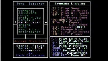 "Imperial March" Commodore 64 Stereo Sid Player Keyboard