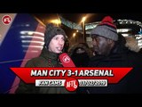 Man City 3-1 Arsenal | They Targeted Lichtsteiner Today! He Was So Poor! (Lee Gunner)