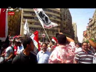 Download Video: متظاهر يصرخ بالتحرير حتى الإغماء