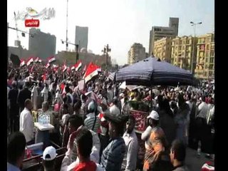 ميدان التحرير يشتعل بهتافات الثوار