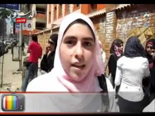 طلاب الثانوية العامة : إمتحان اللغه العربية سهل ومتوقع.