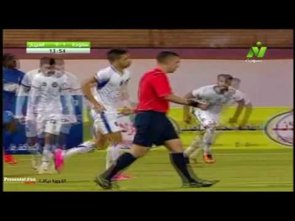 الهدف الأول لنادي المريخ في سموحة .. محمد ناجي جدو | كأس مصر 2017 دور الـ32