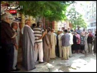 تزايد  عدد الناخبين امام اللجان الانتخابية بالفيوم.