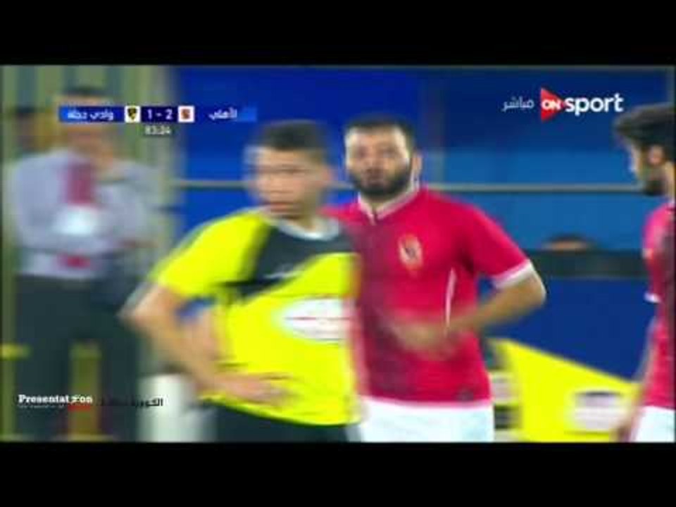 لحظة خروج صالح جمعة ونزول عماد متعب | الاهلي x...