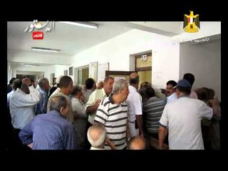 أزدحام داخل لجان شارع الملك فيصل
