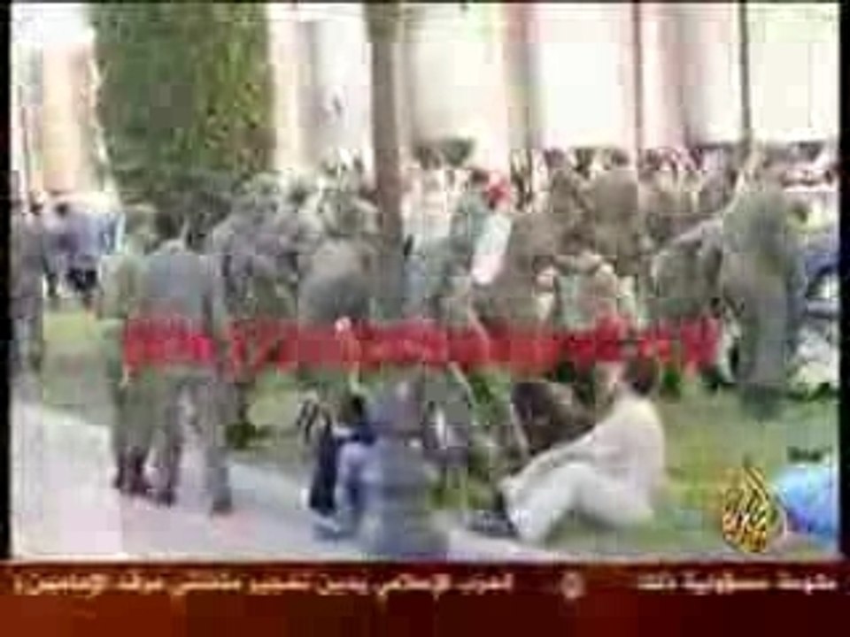 Maroc repression policières contre les diplomés chômeurs