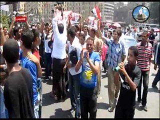 انصار مرسى:يا مشير قول الحق...