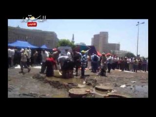 صلاة الجمعة فى مليونية لا لانقلاب العسكر