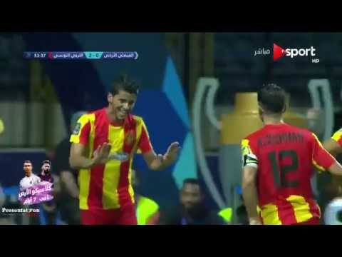 الهدف الثاني للترجي التونسي امام الفيصلي الاردني سعد بقير نهائي البطولة العربي 2017