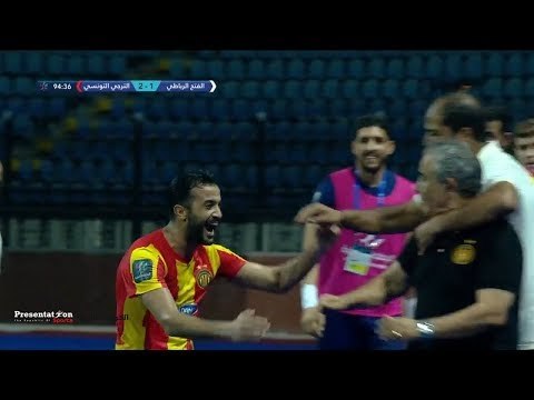 الهدف الثاني للترجي التونسي امام الفتح الرباطي المغربي طه الخنيسي نصف نهائي البطولة العربية