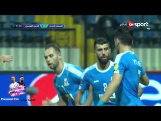 الهدف الاول للفيصلي الاردني امام الترجي " أكرم الزواي " نهائي البطولة العربية 2014