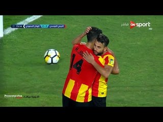 الهدف الثالث للترجي التونسي امام الهلال السعودي " غيلان الشعلالي " البطولة العربية 2017