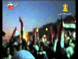 ألعاب نارية بالتحرير إحتفالا بفوز مرسي