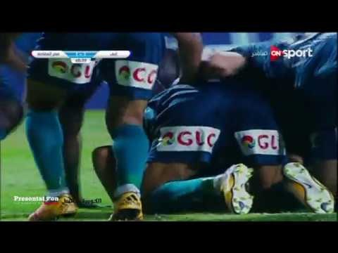 الهدف الثاني لـ إنبي امام مصر المقاصة صلاح محسن الجولة السادسه الدوري المصري