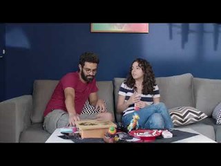 سابع جار - هبه عند شريف في البيت بتحكيله تفاصيل الشغل الجديد