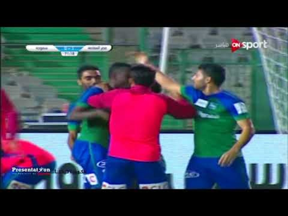 الهدف الأول لمصر المقاصة امام سموحة " اريك تراو...