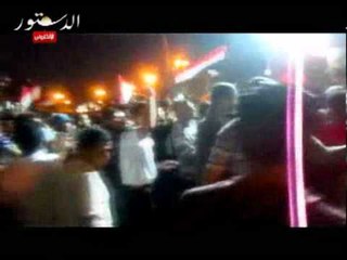 استمرار الإحتفالات بمرسي فى ميدان التحرير