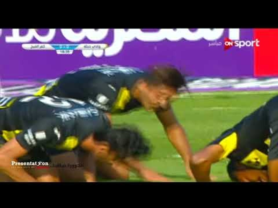 الهدف الاول لوداي دجلة امام كفر الشيخ " محمد شر...