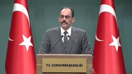 Kalın: "Abd ve Rusya'nın Orta Menzilli Nükleer Kuvvetler Anlaşmasından Çekilmesi Bizim İçin Endişe...
