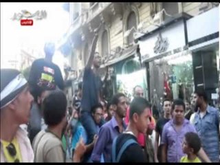 انضمام مسيرة السلاسل البشرية من قصر النيل