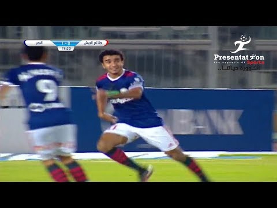 الهدف الأول لـ النصر امام طلائع الجيش " محمد ال...