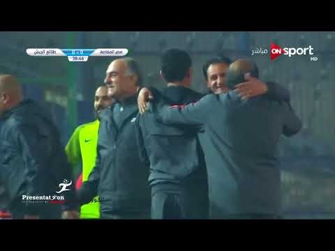الهدف الأول لمصر المقاصة امام طلائع الجيش ايريك تراوري الجولة الـ 12 الدوري المصري