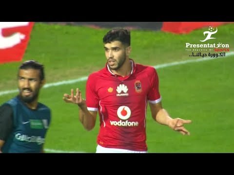الهدف الثالث لـ الأهلي امام إنبي وليد ازارو الجولة الـ 12 الدوري المصري